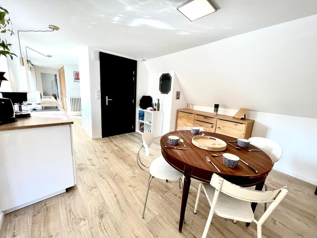 Sous Les Toits Avec Garage Et Terrasse A Ribeauville 外观 照片